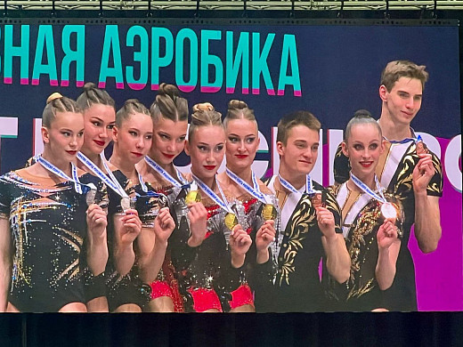 3 награды завоевали ивановские аэробисты на Чемпионате России  