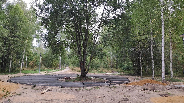 Жители Заволжска встревожены судьбой городского парка