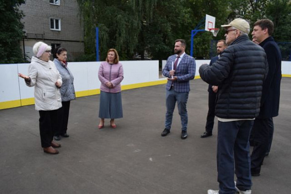 На улице Генкиной в Иванове появился мини-стадион