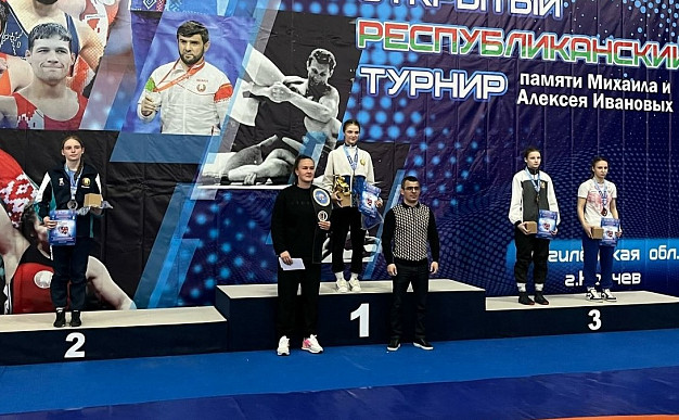 Ивановские борцы завоевали 2 медали на международном турнире в Белоруссии