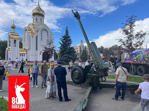 На площади Победы в Иванове пройдет выставка военной техники