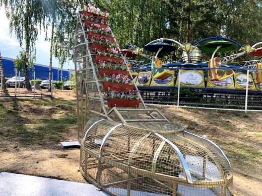 Двухметровую «Туфельку невесты» установили на новом месте в Иванове