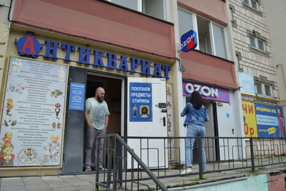  В Иванове продолжают бороться с несанкционированными вывесками 