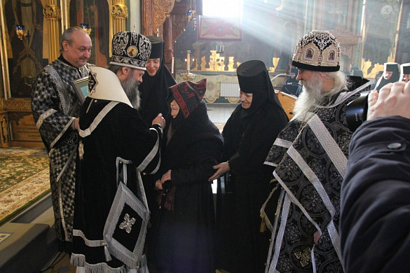 На 106-м году жизни скончалась старейшая насельница Введенского монастыря схимонахиня Евдокия