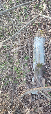 В Ивановской области в лесочке нашли еще один артиллерийский снаряд