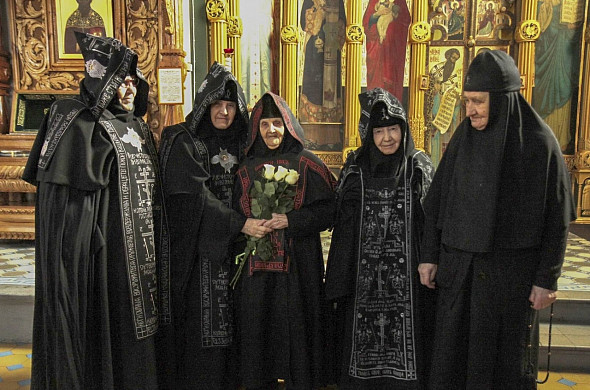 На 106-м году жизни скончалась старейшая насельница Введенского монастыря схимонахиня Евдокия