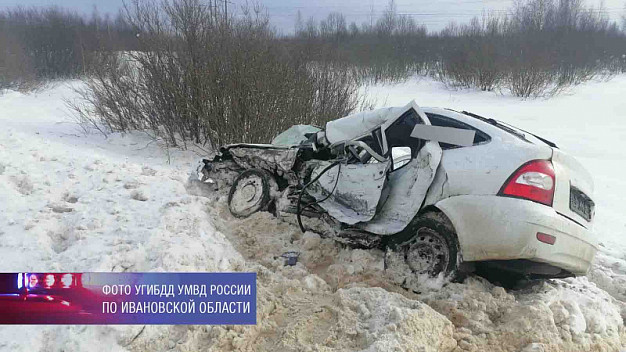  В Ивановской области разбился водитель на летней резине 