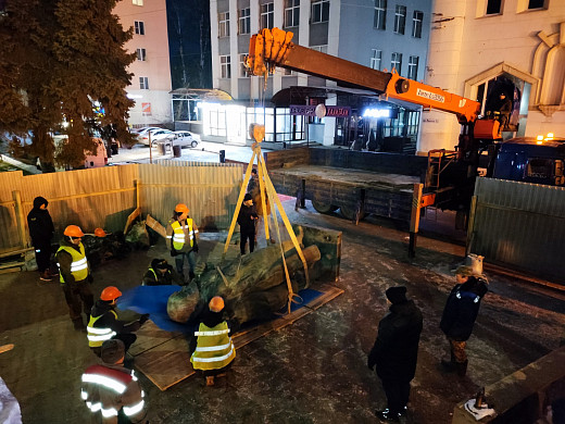 Скульптуру Ленина в Иваново установили на постамент