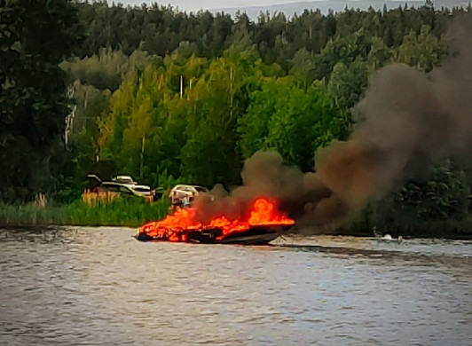 Пожар на прогулочном катере: расследование завершено