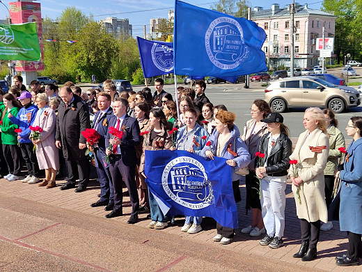 В Иванове прошел студенческий митинг в память 80-летия Победы