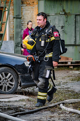 Погибший на пожаре 36-летний спасатель — начальник караула Михаил Малаев