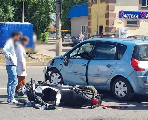 В Ивановской области насмерть разбился мотоциклист
