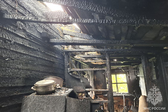 В Ивановской области горели 2 частных дома