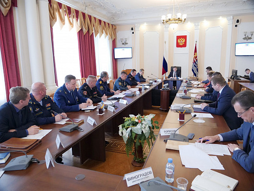 В регионе обсудили меры безопасности во время проведения спецоперации на Украине
