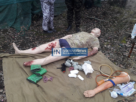 Ивановцев обучают военной медицине