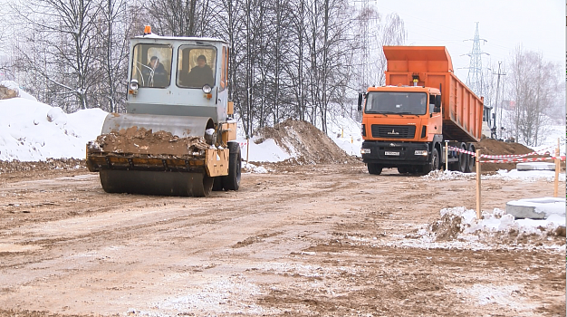  В Иванове начали строить новую дорогу 
