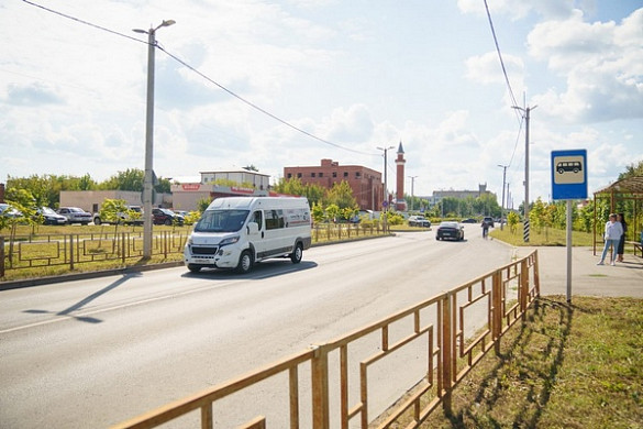 По улице Кудряшова в Иванове запущен общественный транспорт