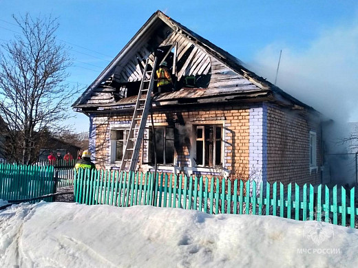 В Ивановской области на пожаре погиб человек