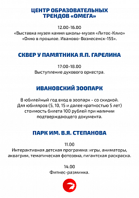Фестиваль граффити и выступление барабанщиков: программа Дня города Иваново