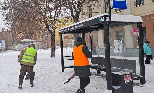 Администрация города Иванова проверяет качество уборки города от снега