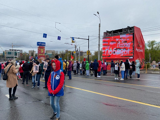 Более 30 тысяч ивановцев прошли в колонне «Бессмертного полка»
