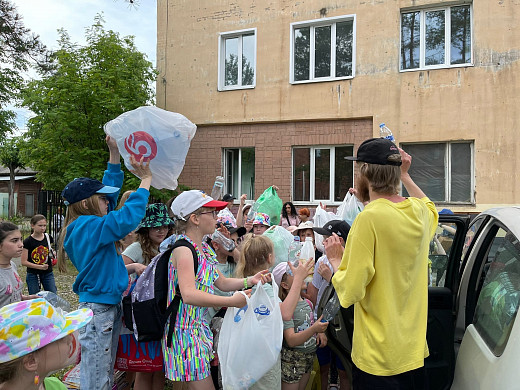 Дети в Иванове сдали десятки килограммов вторсырья 