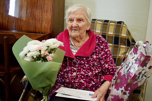  Почетный гражданин города Иванова Вера Белякова отметила 100-летний юбилей 