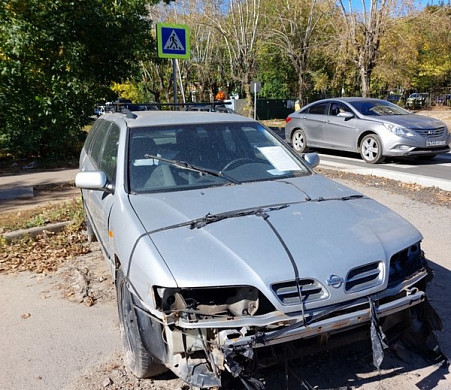  В Иванове у дома-корабля обнаружен брошенный автомобиль 