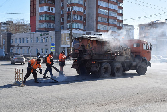В Иванове ремонтируют ямы на 70 улицах 