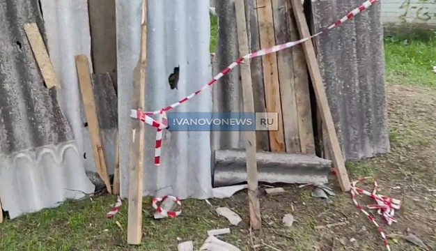 В Иванове дети построили во дворе опасный для жизни шалаш
