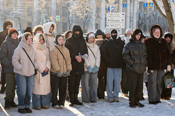 В Татьянин день ивановские студенты по традиции освятили зачетки 