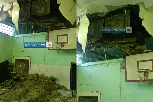 Крышу спортзала, где рухнул потолок, отремонтируют в этом году