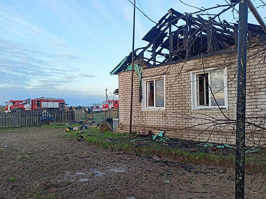 В Ивановской области на пожаре погиб пожилой мужчина 