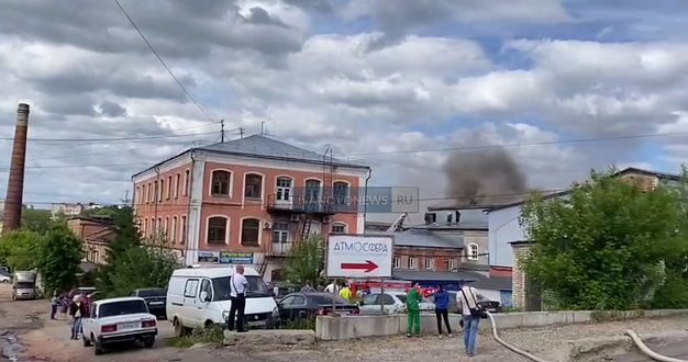  В Иванове горит крупное производство 