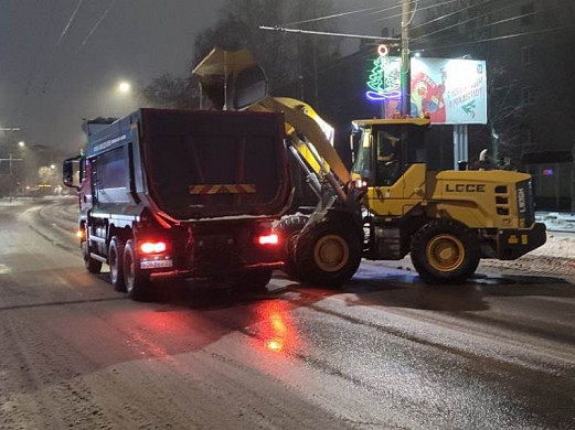  С ивановских улиц с начала зимы вывезли 35,5 тысяч кубометров снега 