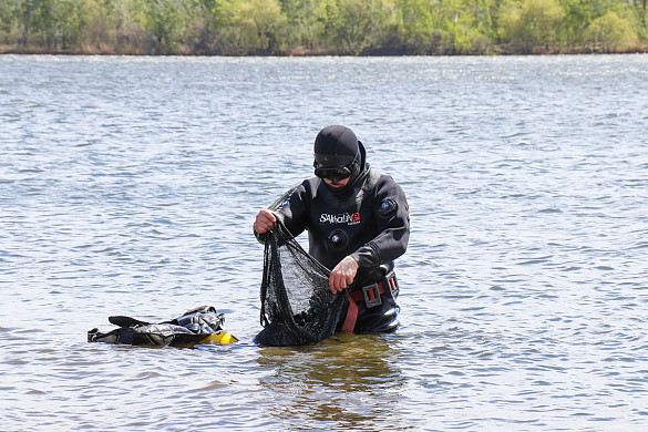 Водолазы, дайверы и подводные охотники очистят дно Рубского озера