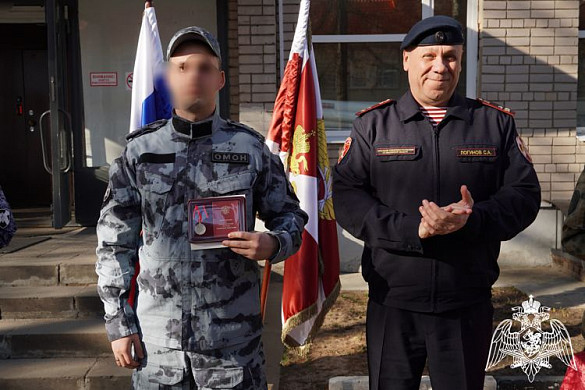 Ивановским росгвардейцам вручили госнаграды за участие в спецоперации
