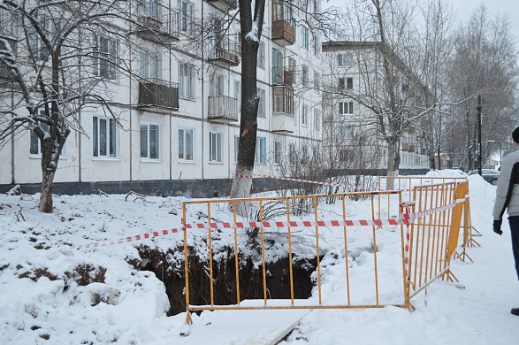 В Тейкове произошла авария на центральной сети водоснабжения