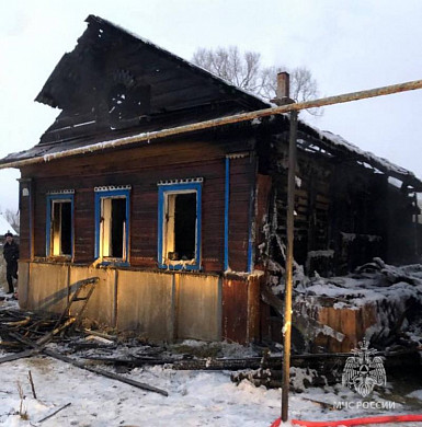  В Ивановской области на пожаре погибли три человека 