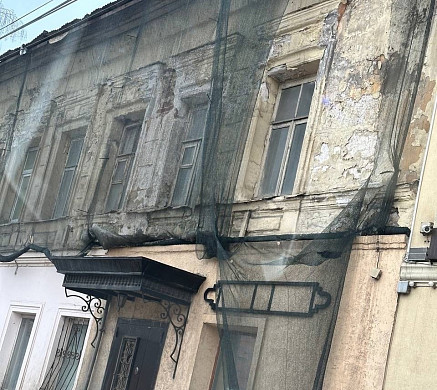В Иванове разрушается здание 1916 года постройки