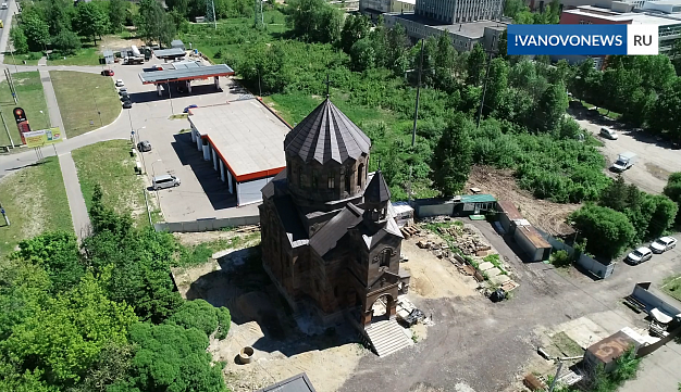 В Иванове завершается строительство армянской апостольской церкви