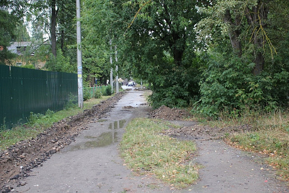В Иванове начался капремонт улицы  Лебедева-Кумача