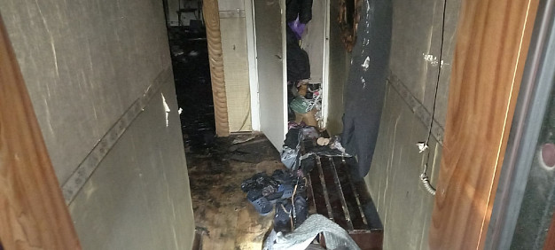В Кинешме во время пожара в квартире погиб человек