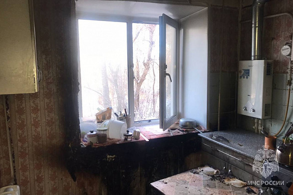В Фурманове женщина пострадала при пожаре на кухне