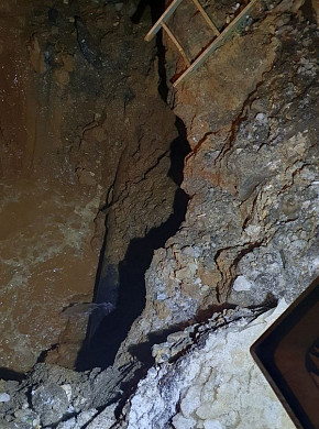 Авария на водопроводе в Кохме устранена