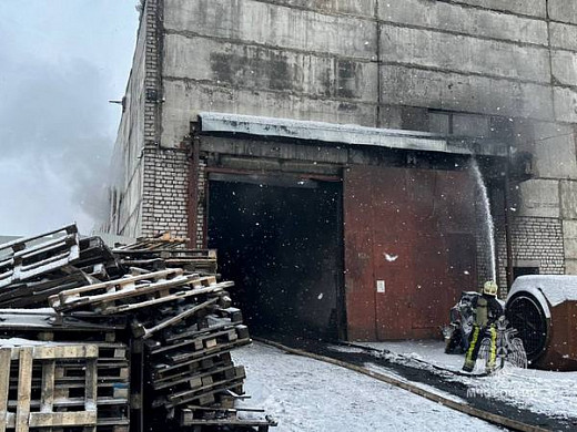 В Ивановском районе горело производство угля