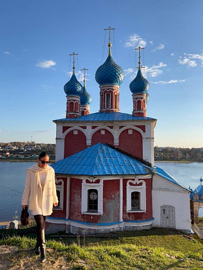 Глава Ростуризма приплыла в Плёс на круизном лайнере