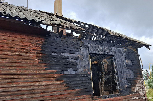 В Ивановской области горели 2 частных дома