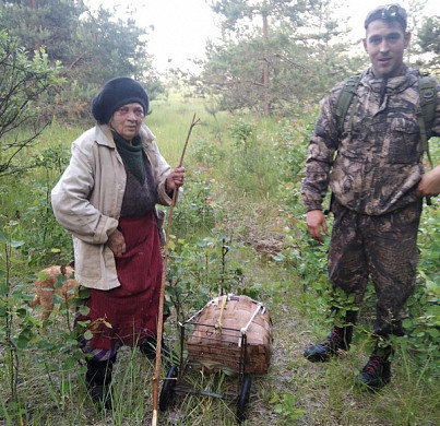 В южских лесах нашли 86-летнюю бабушку из Пустыни