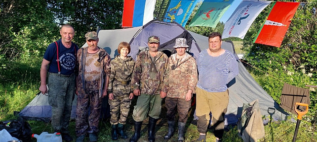 Поисковый отряд «Возрождение» обнаружил в Карелии останки 10 солдат 
